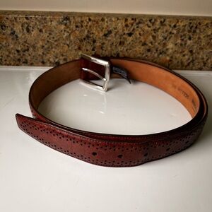 Brighton Men's Brown Leather Belt